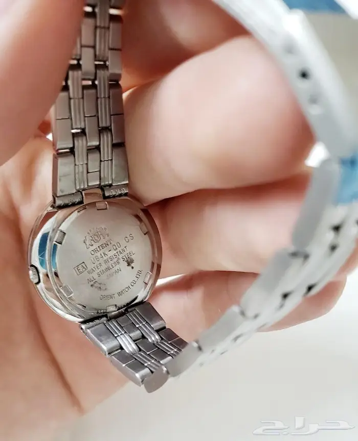 ساعة اورينت اليابانية ب 250 ريال اصلية ضد الماء 4