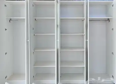 غرفة نوم نفرين كامل جديد جاهز كميه محدوده دولاب ثمانيه درفه 2