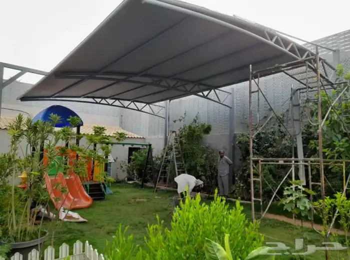 مظلات مواقف مظلات سيارات سواتر 13