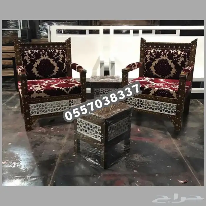 كراسي خشب شعبية تراثية جميع مناطق المملكه 11