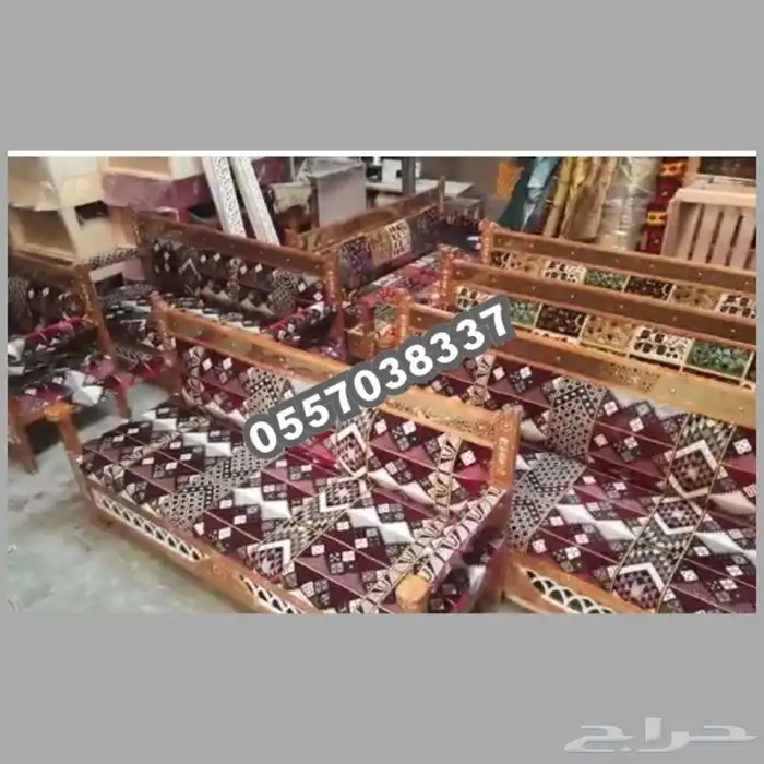 كراسي خشب شعبية تراثية جميع مناطق المملكه 4