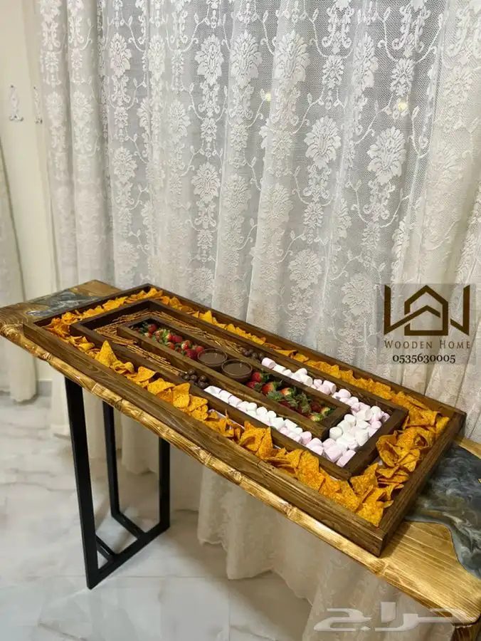 كراسي خشب   جلسات خارجيه   طاولات   تصميم ديكور وحديقة 28
