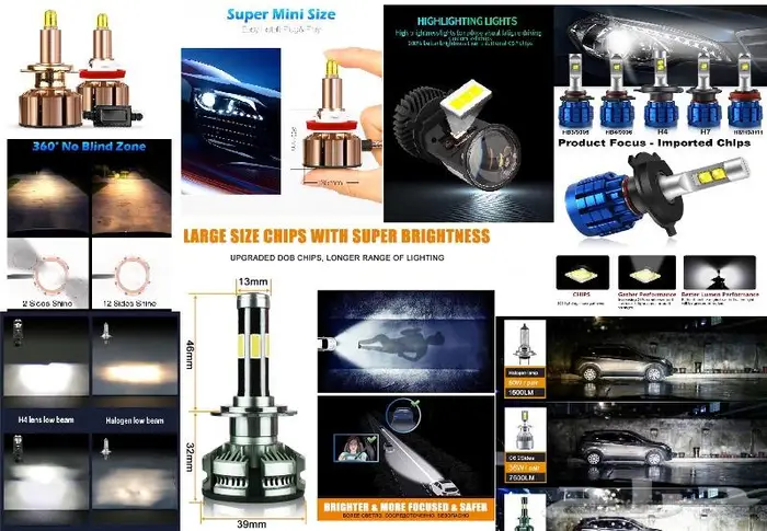 LED سيارات ليد يديل الزنون 2025 أنوار ليد قوية خصم كبير 0