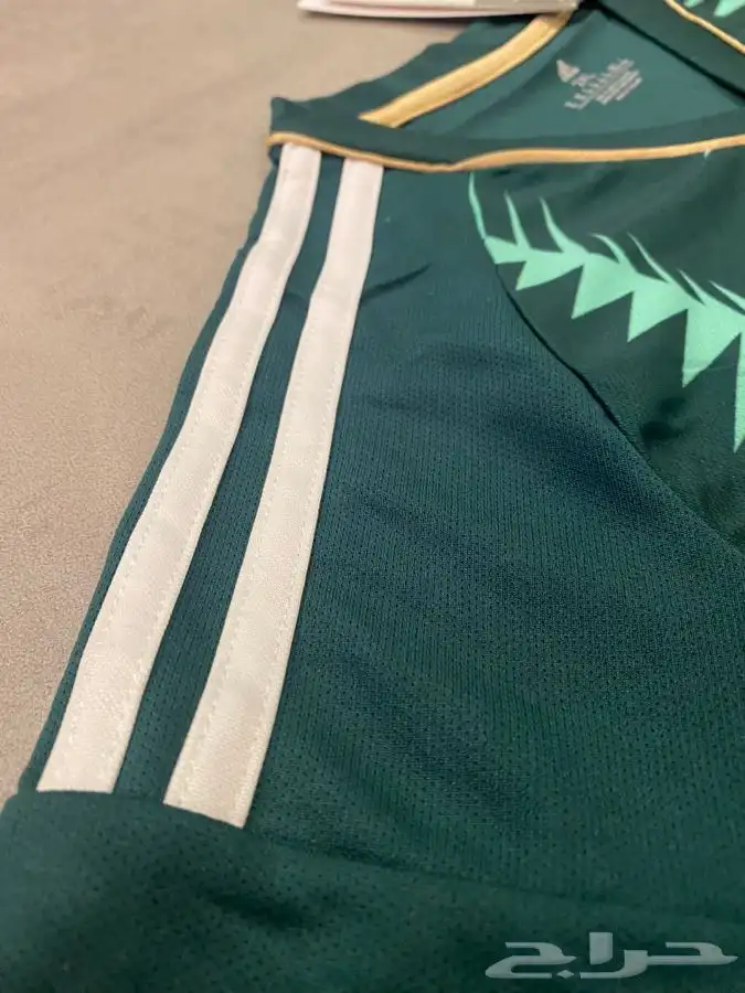 تيشيرت المنتخب السعودي 2023 من أديداس (كبار وأطفال) 5