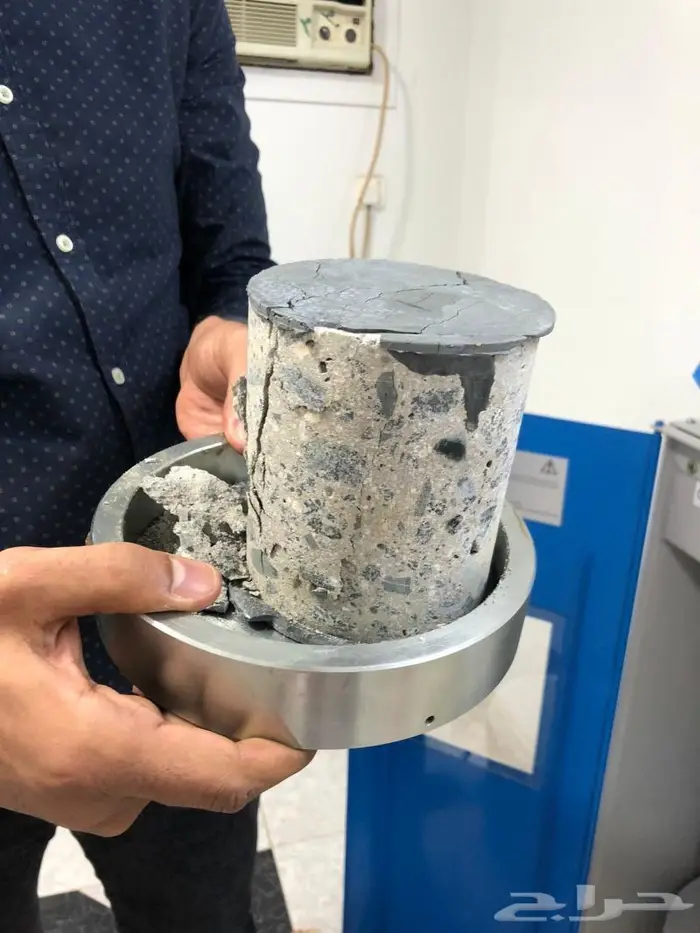 مختبر جسات - مختبر فحص التربة والخرسانة - دمك 8