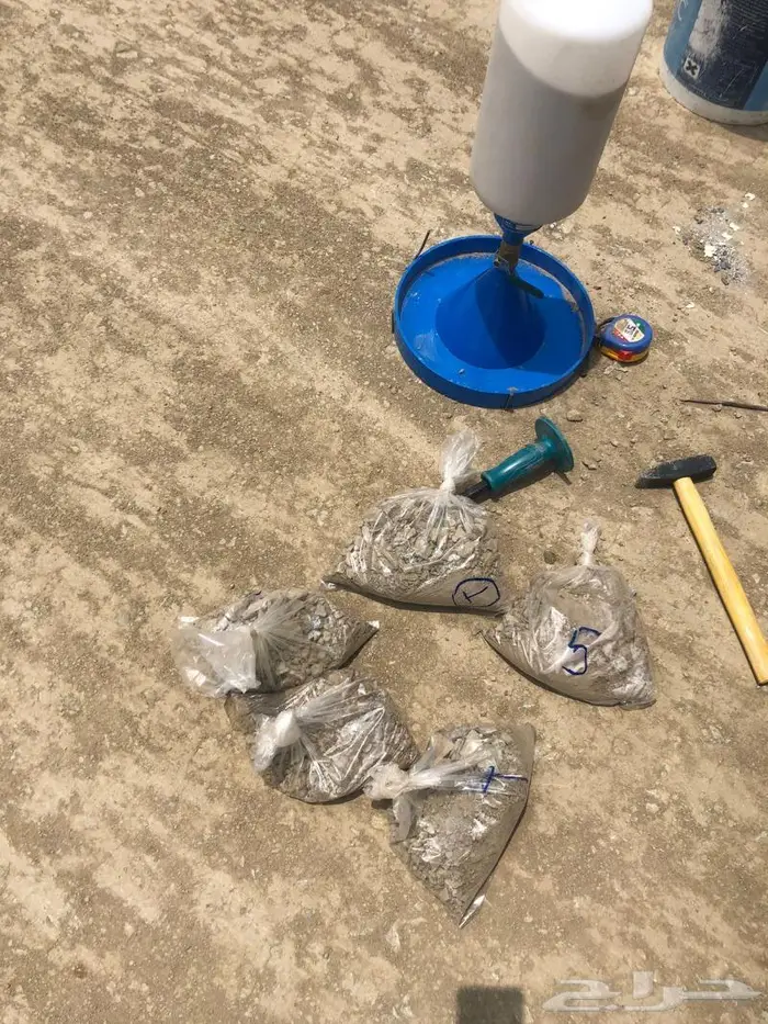 مختبر جسات - مختبر فحص التربة والخرسانة - دمك 12