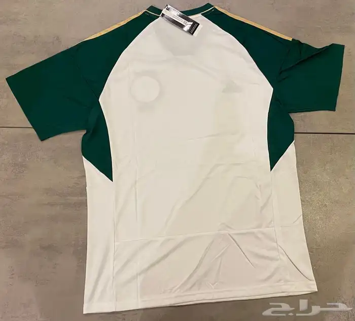 تيشيرت المنتخب السعودي 2023 من أديداس (كبار وأطفال) 14