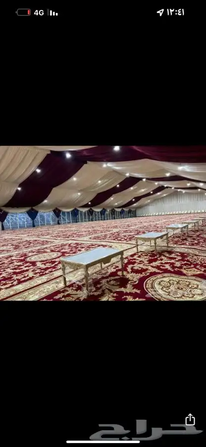 اجار خيام اربيه بيوت شعر تنضيم الحفلات ولمناسبات 0