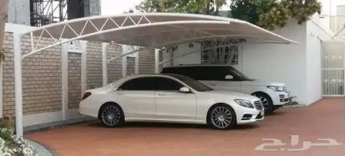 ساتر جدار سواتر حديد شرائح سواتر قماش مظله جلسه مظلات سيارا 25