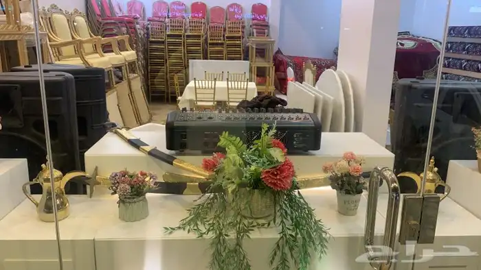 تاجير السماعات وطاولات وكراسي افراح 1