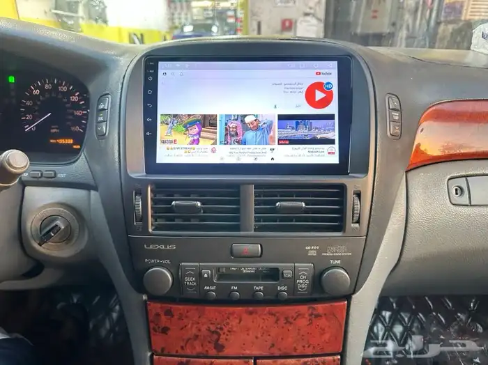 شاشه لكزس ls430 ايباد اندرويد وكاربلي جديد فقط 0