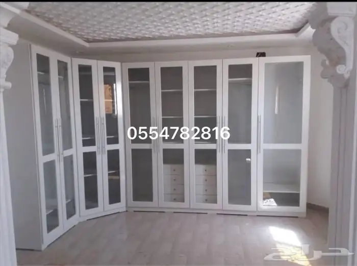 تفصيل خزائن ملابس تفصيل دواليب وغرف نوم واسره 61