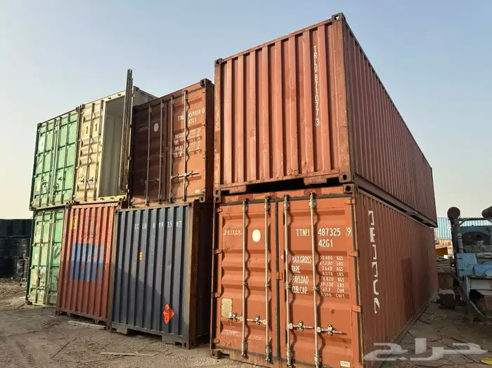 used containers in excellent condition حاويات كونتينرات 2
