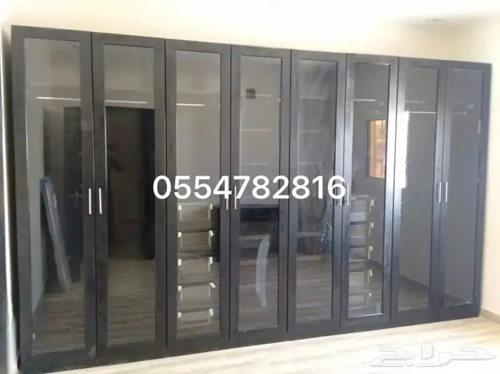 تفصيل خزائن ملابس تفصيل دواليب وغرف نوم واسره 13