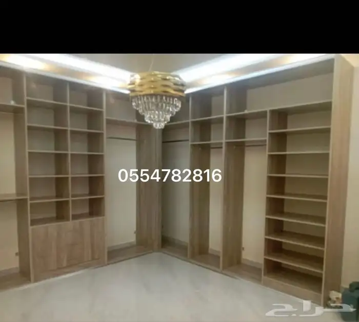 تفصيل خزائن ملابس تفصيل دواليب وغرف نوم واسره 16