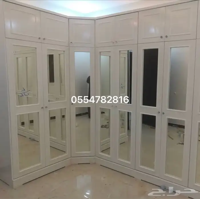 تفصيل خزائن ملابس تفصيل دواليب وغرف نوم واسره 54
