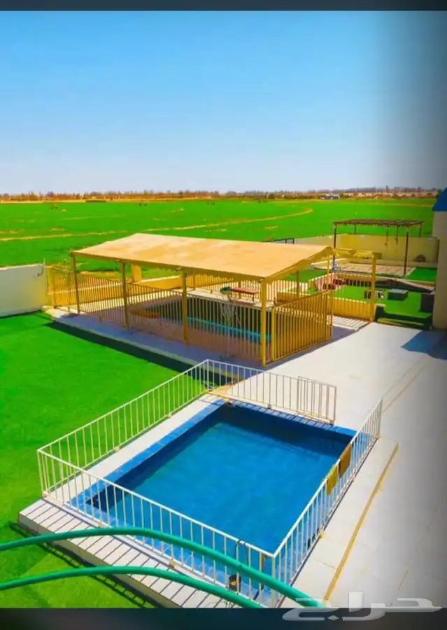 شاليه القريات الشمال الرديفه جماجم الناصفةمسابح وخيول مجانيه 11