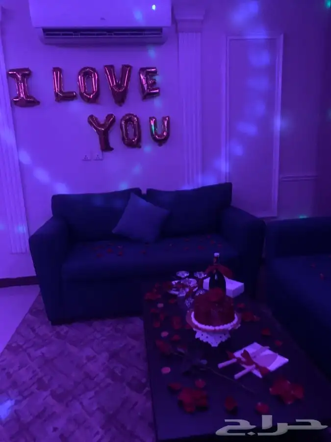 تنسيق ذكرى زواج وتجهيز غرف عرسان 3