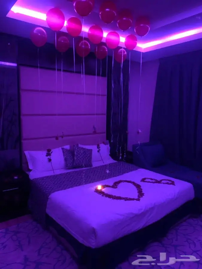 تنسيق ذكرى زواج وتجهيز غرف عرسان 2