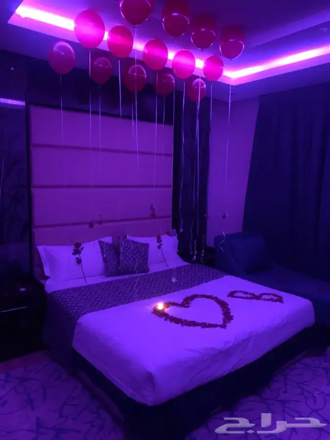 تنسيق ذكرى زواج وتجهيز غرف عرسان 1