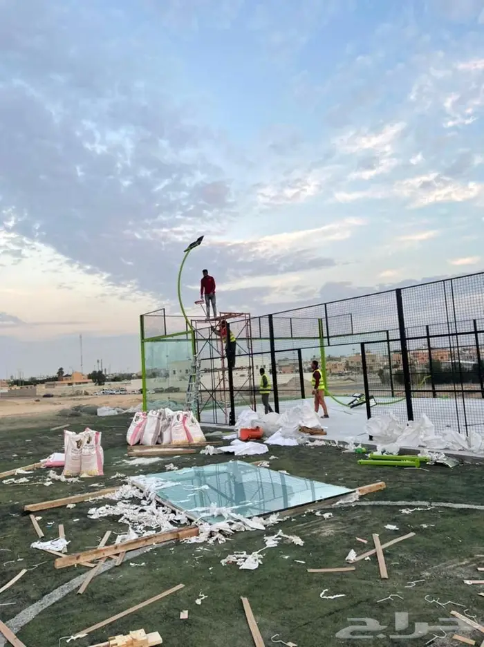 ملعب بادل انشاء ملاعب بادل تركيب ملعب بادل 12