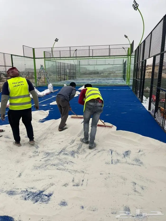 ملعب بادل انشاء ملاعب بادل تركيب ملعب بادل 16