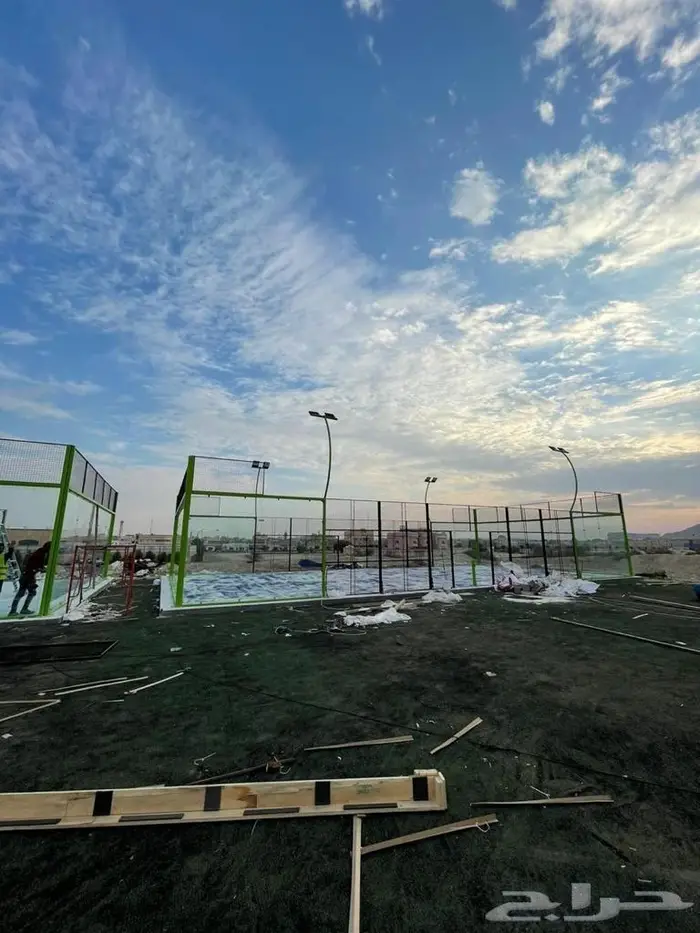 ملعب بادل انشاء ملاعب بادل تركيب ملعب بادل 4