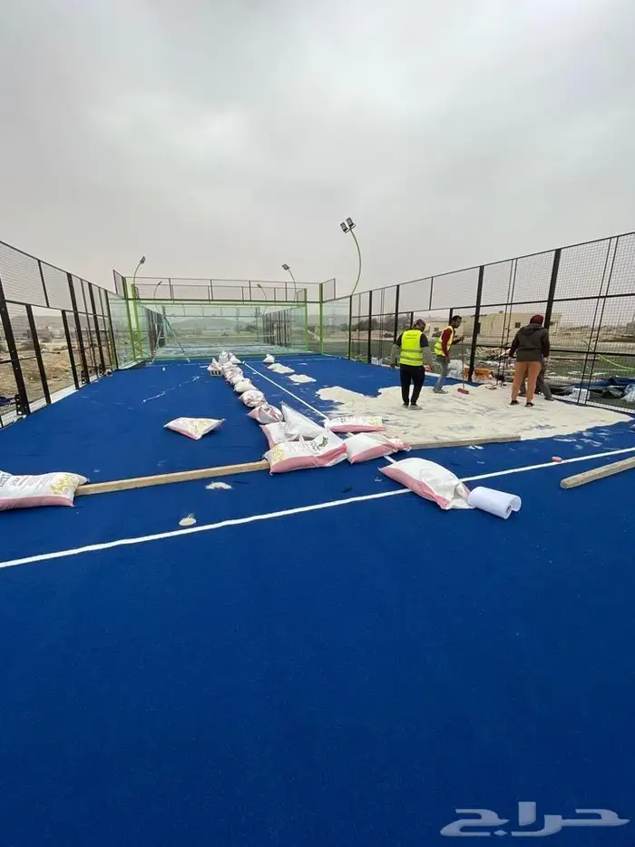 ملعب بادل انشاء ملاعب بادل تركيب ملعب بادل 8