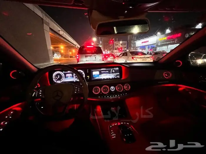 ليد هوايات.سماعات مرسيدس يخت S 6