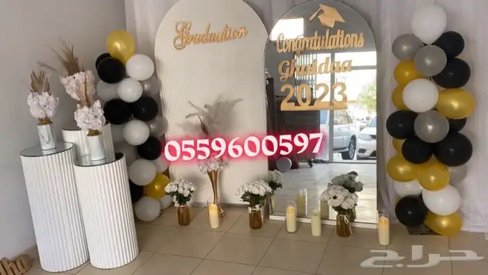 حفلات محل تاجير حفلات والمناسبات طولات قزاز كراسي قزاز كوش 22