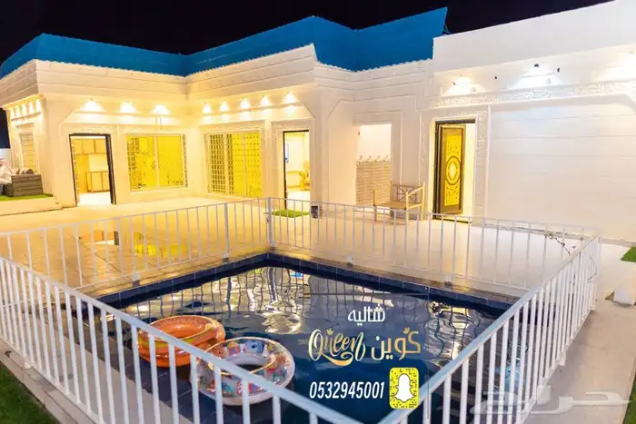 شاليه القريات الشمال الرديفه جماجم الناصفةمسابح وخيول مجانيه 13