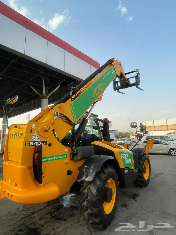 للايجار رافعه تلسكوبيه JCB تلي هندر 1