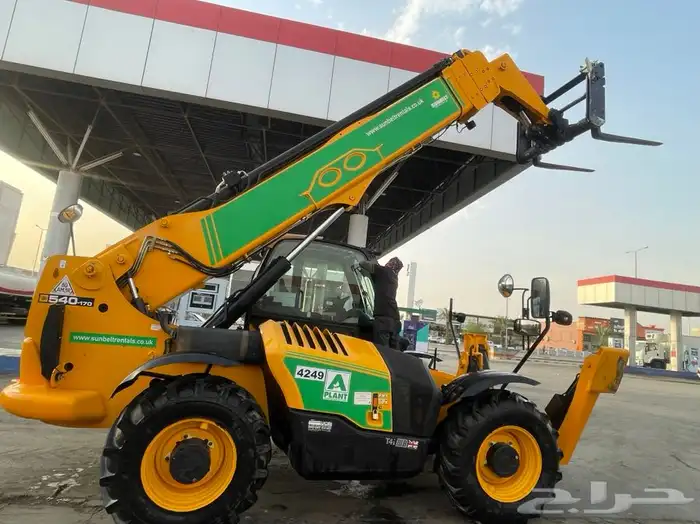 للايجار رافعه تلسكوبيه JCB تلي هندر 2