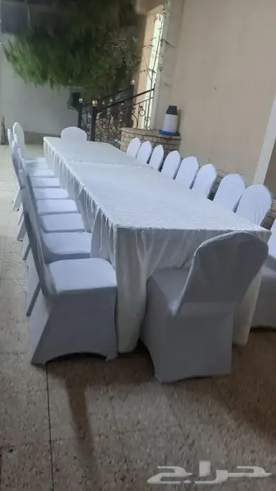 تاجير طاولات وكراسي الرياض   تاجير بوفيه وكراسي 5