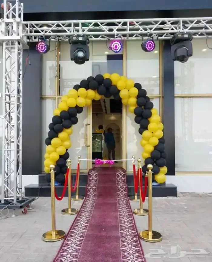 افتتاح محلات وبالونات راقصه ستي كلر 2
