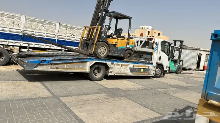 تاجير دينه كرين ونش بوم تراك 3 طن مع الفوركلفت 1