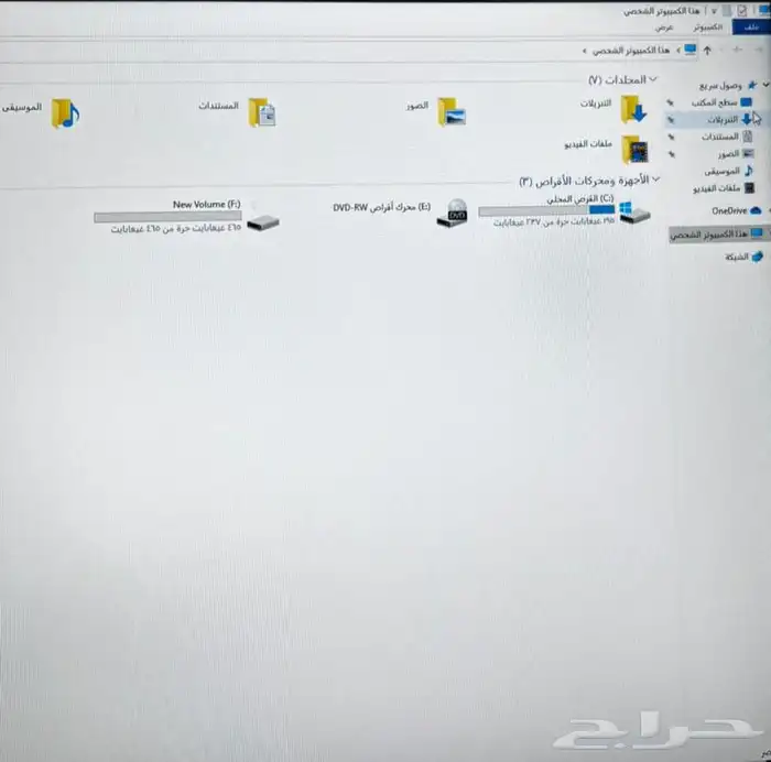 كمبيوتر مكتبي مع مكتب من ايكياء جديد استخدم 3ايام 6