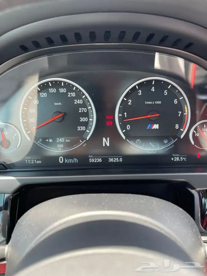 للبيع BMW X6 M موديل 2019   أعلى فئة وأداء 47