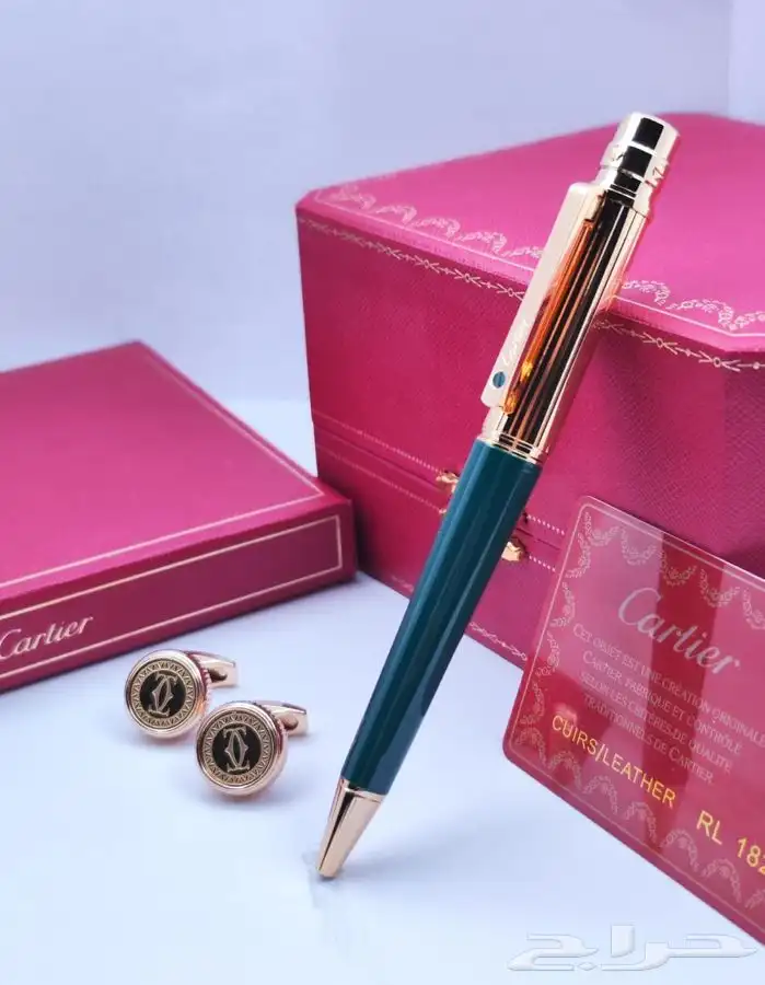 اقلام ماركة كارتير طقم قلم وكبك فقط ب 190 قلم 170 0
