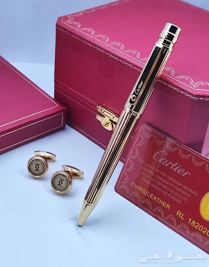 اقلام ماركة كارتير طقم قلم وكبك فقط ب 190 قلم 170 78