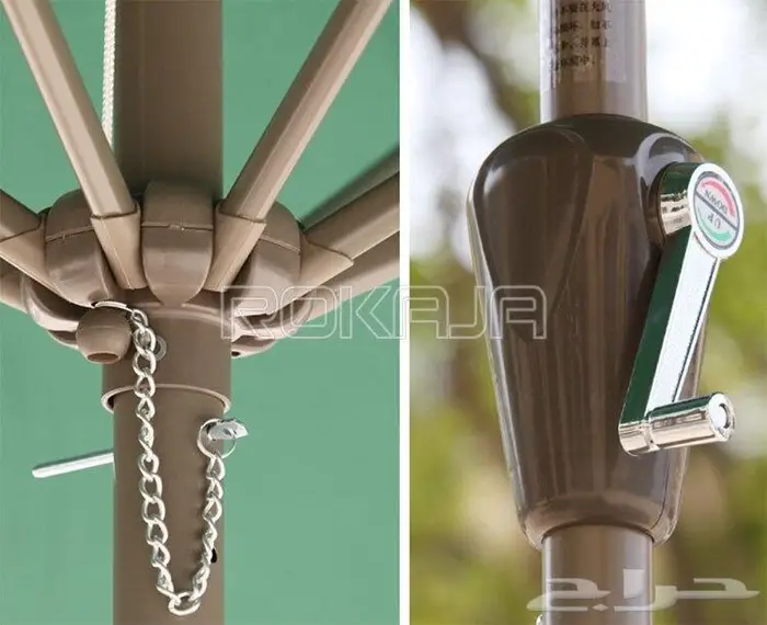 مظلة خارجية قابلة للطي .. مظلة حديقة 5