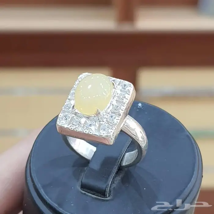 خاتم اوبال اثيوبي نسائي فاخر مميز 2