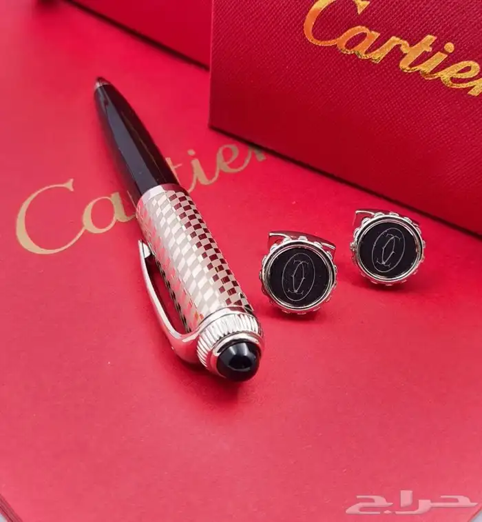 اقلام ماركة كارتير طقم قلم وكبك فقط ب 190 قلم 170 23