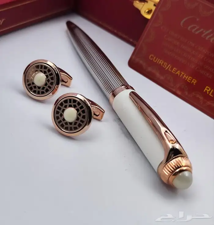 اقلام ماركة كارتير طقم قلم وكبك فقط ب 190 قلم 170 86