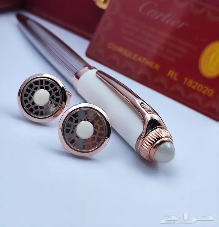 اقلام ماركة كارتير طقم قلم وكبك فقط ب 190 قلم 170 1