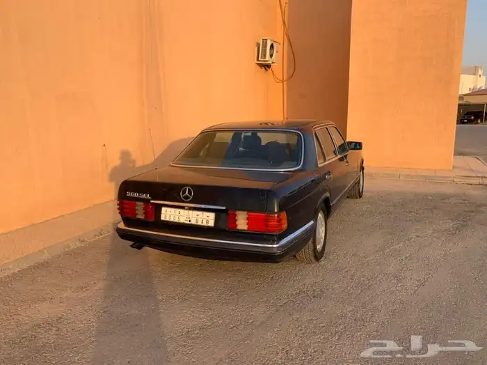مرسيدس 1990حجم 560SEL 4