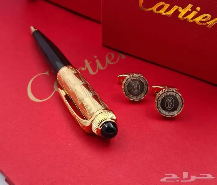 اقلام ماركة كارتير طقم قلم وكبك فقط ب 190 قلم 170 25