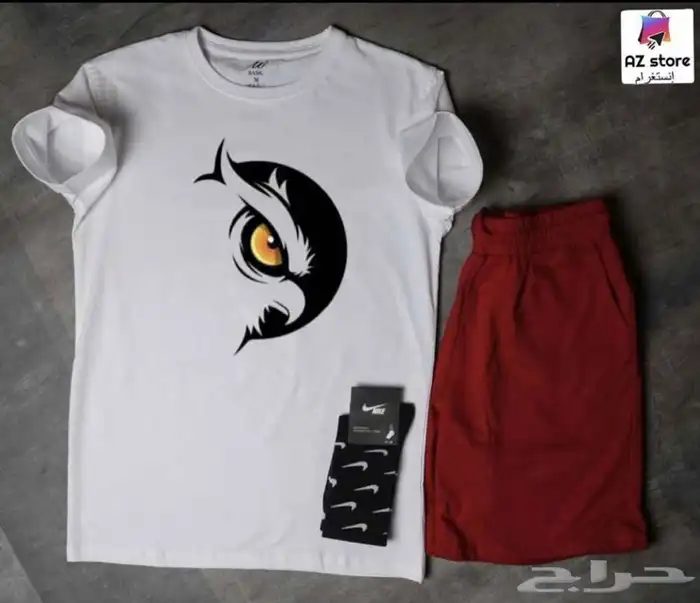 تيشيرتات وشورتات اطقم او منفصله حسب الطلب 15