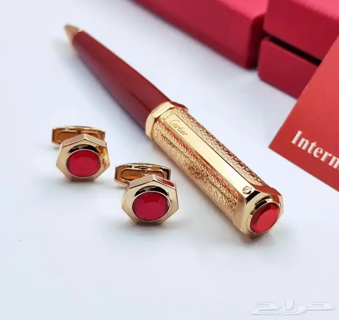 اقلام ماركة كارتير طقم قلم وكبك فقط ب 190 قلم 170 77