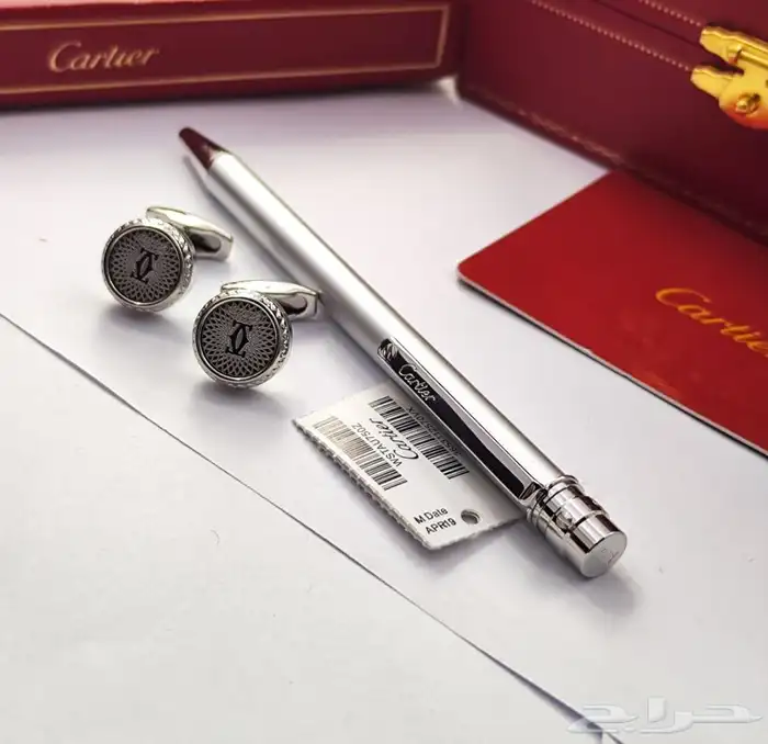 اقلام ماركة كارتير طقم قلم وكبك فقط ب 190 قلم 170 50